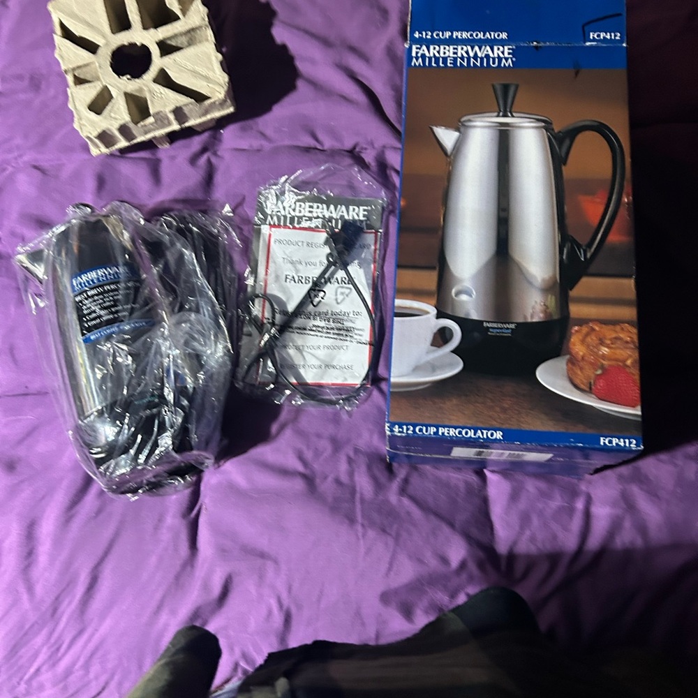 Farquhar millennium 12 cup percolator